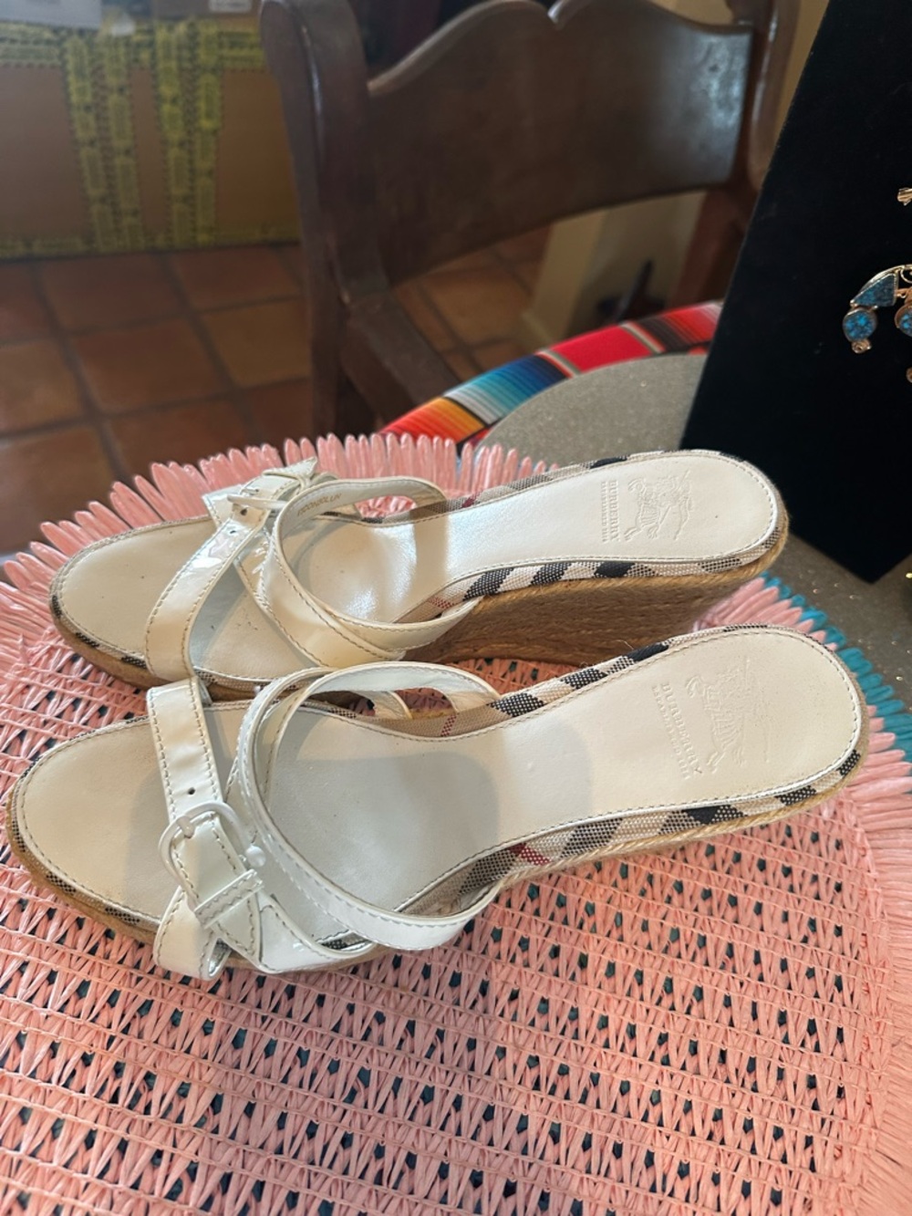 Burberry Strappy Espadrilles